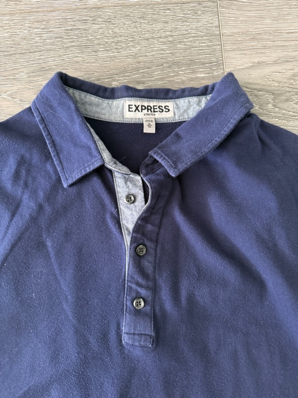 Express Navy Polo Men’s